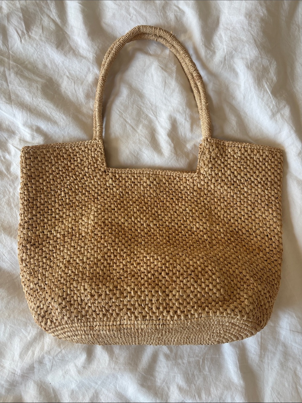 Mar Y Sol Raffia Tote Bag, Natural - Picture 3 of 8